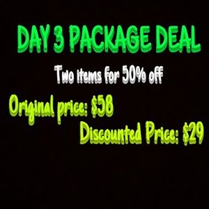 DAY 3 PACKAGE DEAL